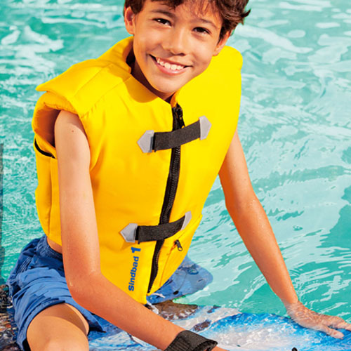 Inwoner Aannemer Rood BECO Sindbad zwemvest, geel, voor kinderen 2-6 jaar - 15-30 kg