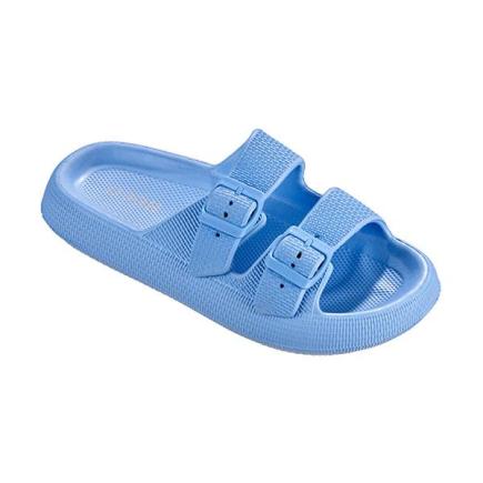 BECO dames badsandalen Airkiss leisure | blauw